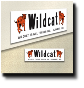 Wildcat Camper Decal